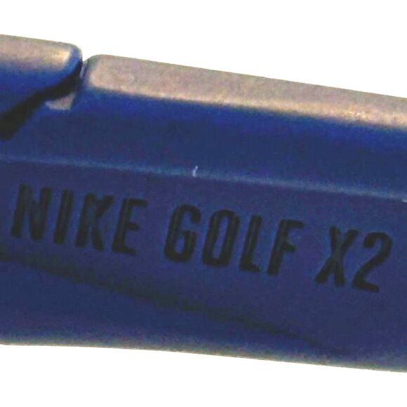 Nike Golf X2 EV0871-401 Sunglasses, Matte Mdnt Navy/Slvr Frame, Golf Tint Lens - Picture 9 of 9